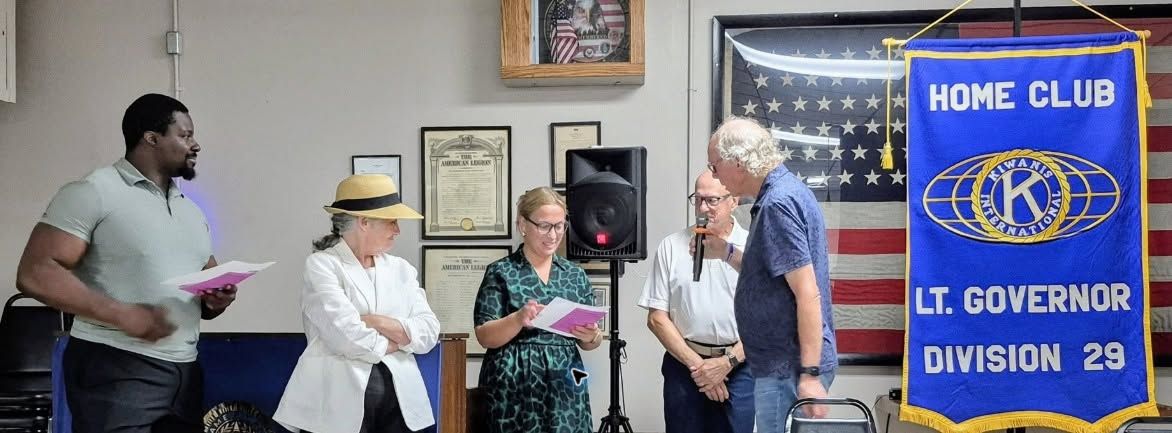 Gem City Kiwanis members welcoming new members
